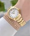 Gold Renk 30 mm Hediye Paketli Kadın Kol Saati