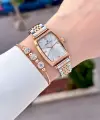 Rose Gümüş Renk 24 Mm Hediye Paketli Kadın Kol Saati