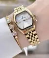Daniel Klein DKISTE1445 Gold Renk 2 Yıl Garantili Kadın Kol Saati ve Bileklik