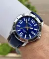 Casio CSISTE11 Kasası Gümüş Kordonu Lacivert Renk Hediye Paketli Erkek Kol Saati