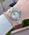 Gold Gümüş Renk Hediye Paketli 32 Mm Kadın Kol Saati