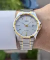 Casio CSISTE50 Gold Gümüş Renk Hediye Paketli Erkek Kol Saati
