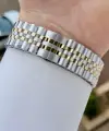 Gold Gümüş Renk Hediye Paketli İç Göstergeleri Aktif Erkek Kol Saati