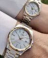 Casio CSISTE56 Gold Gümüş Renk Hediye Paketli Sevgili Çift Kol Saati