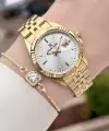 Gold Renk 30 Mm Hediye Paketli Kadın Kol Saati