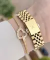 Gold Renk 32 Mm Hediye Paketli Kadın Kol Saati