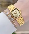Casio Gold Renk Hediye Paketli Kadın Kol Saati