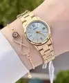 Casio CSISTE71 Gold Renk Hediye Paketli Kadın Kol Saati
