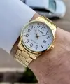 Casio Gold Renk Takvimli Hediye Paketli Erkek Kol Saati