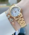 Casio CSISTE213 Casio Gold Renk Takvimli Hediye Paketli Kadın Kol Saati