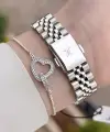 Gümüş Renk 32 Mm Hediye Paketli Kadın Kol Saati