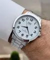 Gümüş Renk 40 mm Erkek Kol Saati