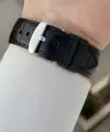 Gümüş Renk 43 Mm İç Göstergeleri Aktif Erkek Kol Saati