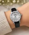 Gümüş Renk Hediye Paketli 25 Mm Kadın Kol Saati