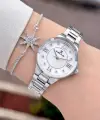 Gümüş Renk Hediye Paketli 30 Mm Kadın Kol Saati