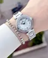 Gümüş Renk Hediye Paketli 32 Mm Kadın Kol Saati ve Bileklik