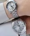 Casio CSISTE82 Gümüş Renk Hediye Paketli Sevgili Çift Kol Saati