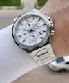 Gümüş Renk Iç Göstergeleri Aktif 41 Mm Erkek Kol Saati