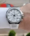 Gümüş Renk Iç Göstergeleri Aktif 41 Mm Erkek Kol Saati