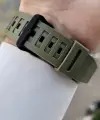 Casio CSISTE165 Haki Renk Analog Dijital Hediye Paketli Erkek Kol Saati