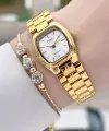 Casio CSISTE201 Kadranı Gümüş Kordonu Gold Renk Hediye Paketli Kadın Kol Saati