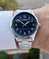 Casio CSISTE133 Kadranı Lacivert Kordonu Gümüş Renk Erkek Kol Saati
