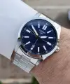 Casio CSISTE192 Kadranı Lacivert Kordonu Metalik Renk 2 Yıl Garantili Erkek Kol Saati