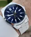 Casio CSISTE192 Kadranı Lacivert Kordonu Metalik Renk 2 Yıl Garantili Erkek Kol Saati