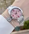 Casio CSISTE166 Kadranı Pembe Kordonu Metalik Renk 2 Yıl Garantili Kadın Kol Saati