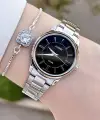 Casio CSISTE108 Kadranı Siyah Kordonu Gümüş Renk Hediye Paketli Kadın Kol Saati