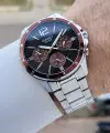 Casio Kahverengi Gümüş Renk Hediye Paketli Erkek Kol Saati