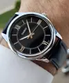 Casio CSISTE189 Kasası Gümüş Kordonu Siyah Renk Erkek Kol Saati