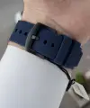 Kasası Siyah Kordonu Lacivert Renk 44 mm İç Göstergeleri Aktif Erkek Kol Saati
