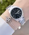 Casio CSISTE61 Rakamları ve Kordonu Gümüş Renk Hediye Paketli Kadın Kol Saati