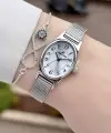 Rakamlı Gümüş Renk Hediye Paketli 21 Mm Kadın Kol Saati
