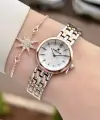 Rose Gümüş Renk 25 Mm Hediye Paketli Kadın Kol Saati
