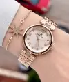 Rose Renk Kesme Camlı 32 Mm Kadın Kol Saati