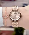 Rose Renk Kesme Camlı 32 Mm Kadın Kol Saati