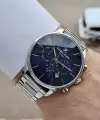 Kadranı Lacivert Renk iç Göstergeleri Aktif Fonksiyonlu Erkek Kol Saati