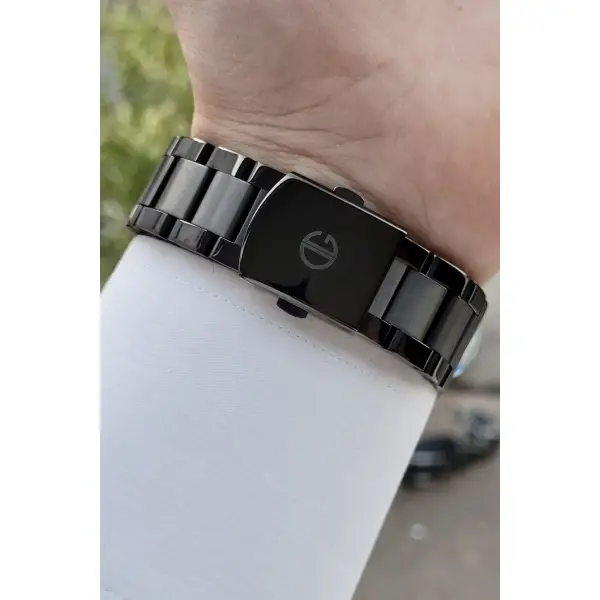 David Guner DGISTE53 Kadranı Lacivert Kordonu Siyah Renk İç Göstergeleri Aktif Erkek Kol Saati