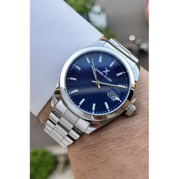 Daniel Klein DKISTE210 Lacivert Renk Takvimli Erkek Kol Saati