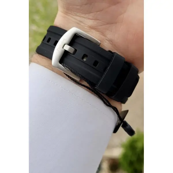 Daniel Klein DKISTE134 Kasası Gümüş Kordonu Siyah Renk iç Göstergeleri Aktif Fonksiyonlu 2 Yıl Garantili Erkek Kol Saati