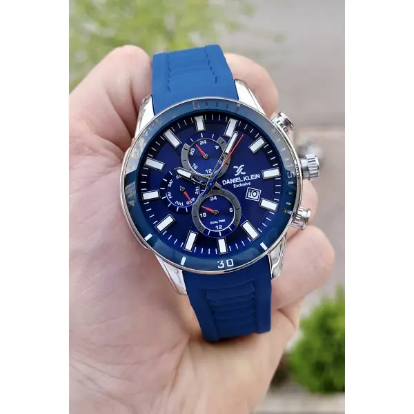 Daniel Klein DKISTE135 Lacivert Renk iç Göstergeleri Aktif Fonksiyonlu 2 Yıl Garantili Erkek Kol Saati