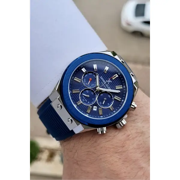 Daniel Klein DKISTE254 Kordonu Lacivert Renk İç Göstergeleri Aktif Fonksiyonlu Erkek Kol Saati