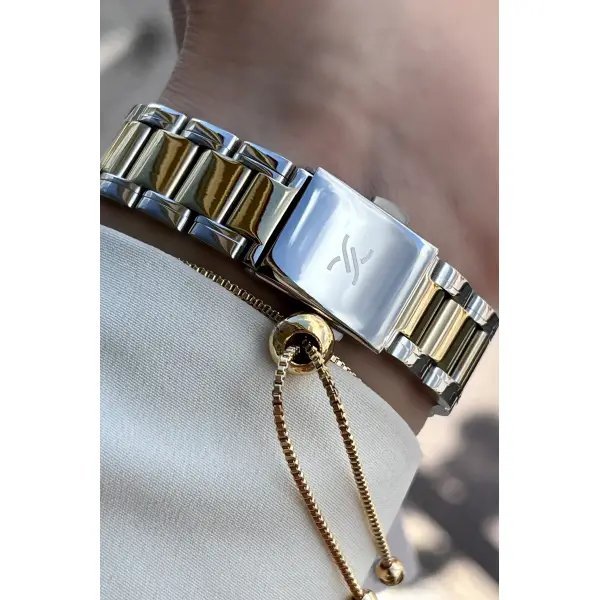 Daniel Klein DK3ISTE458 Sarı Gümüş Renk Kadın Kol Saati ve Bileklik