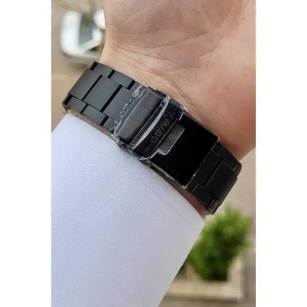Daniel Klein DKISTE411 Siyah Renk Analog ve Dijital Dual Time Erkek Kol Saati