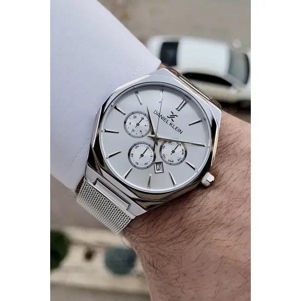 Daniel Klein DKISTE304 Hasır Kordon Takvimli Erkek Kol Saati