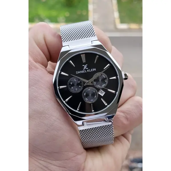 Daniel Klein DKISTE1414 Hasır kordon Takvimli Erkek Kol Saati