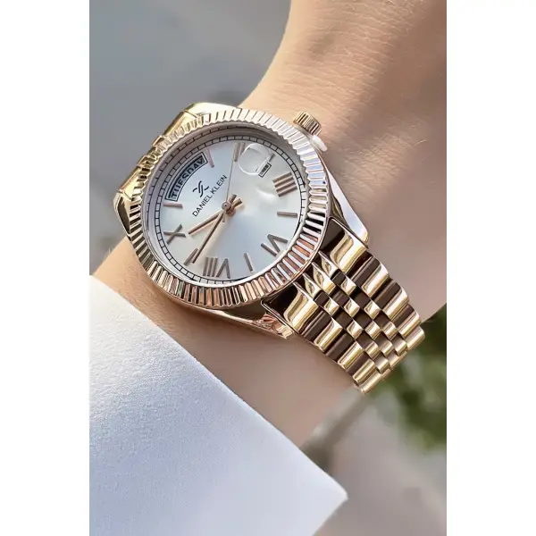 Daniel Klein DKISTE519 Takvim ve Gün Fonksiyonlu Kadın Kol Saati