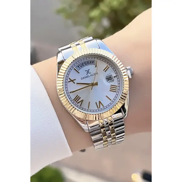 Daniel Klein DKISTE907 Takvim ve Gün Fonksiyonlu Kadın Kol Saati